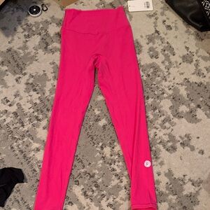 Pure Barre Pink Leggings NWT Small